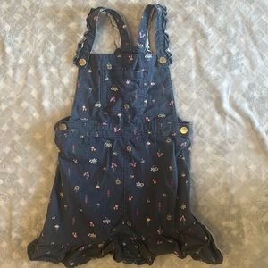 Girls spring overalls dress